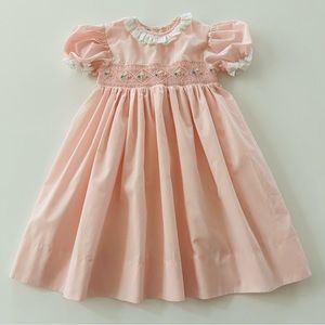 Rosalina 3T Toddler Girl Pink Smocked Dress Spring Summer Easter